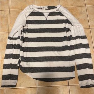 Striped long sleeve shirt